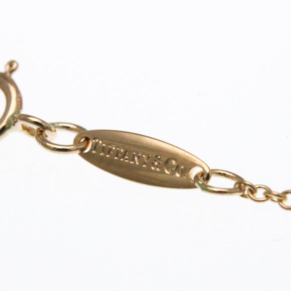 TIFFANY 18k Gold Diamond Necklace